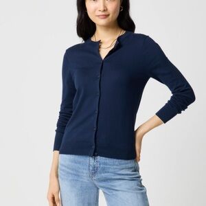 J. Crew Dark Blue Women's Cardigan